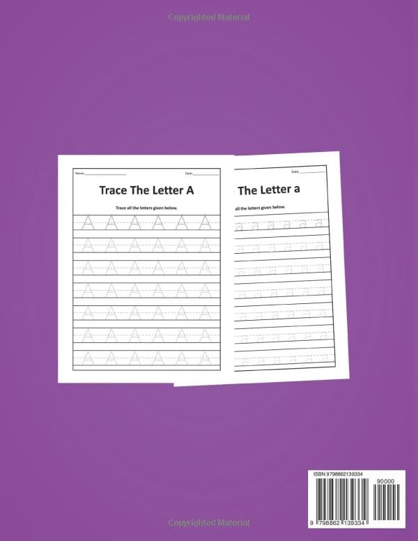 Trace It! Ace It! ABC Tracing Workbook for Preschoolers