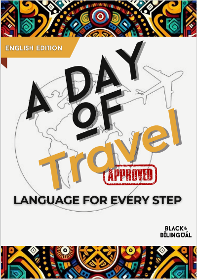A Day of Travel PDF: ENGLISH Vocabulary & Activity Guide