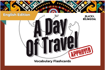 A Day of Travel Vocab Flashcards: ENGLISH