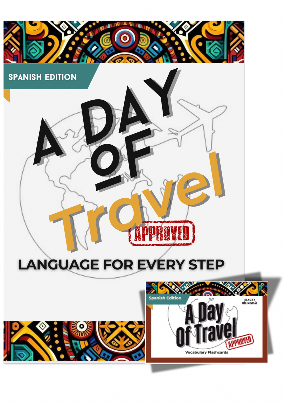 A Day of Travel PDF: SPANISH - Activity Guide & Flashcards Set