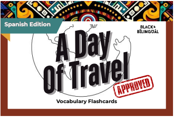 A Day of Travel Vocab Flashcards: SPANISH