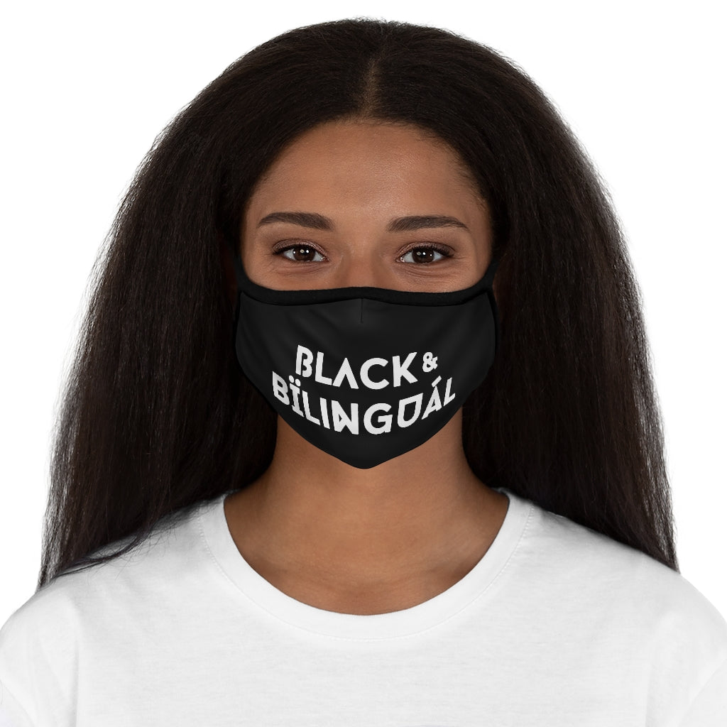 Black & Bilingual Face Mask